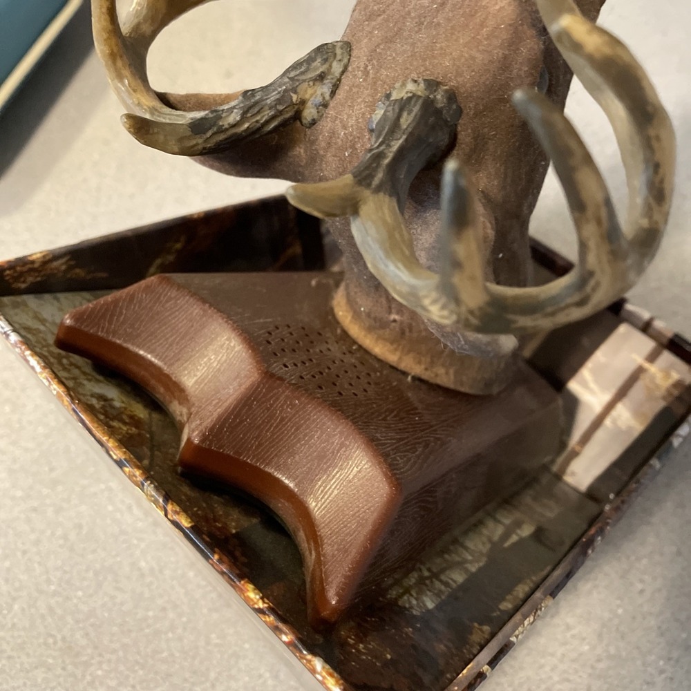 2009 Gemmy Buck The Animated Trophy Wall Mounted Singing Talking Deer Rare! - Picture 4 of 7